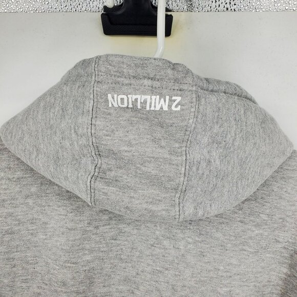 Sturniolo Triplets Merch 2 Million Followers Floral Grey Hooded Sweatshirt XL - Picture 3 of 8